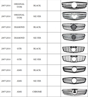 09-13 Grille de calandre pour Mercedes Benz Classe E W212 Maybach