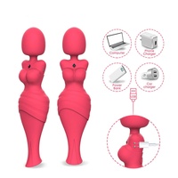 Vibrateur G-Spot 2 en 1, 10 modes de vibration, 10 modes de succion, 236 mm, silicone médical, étanche, rechargeable par USB, masseur pour femmes