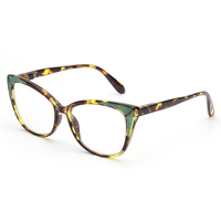 Lunettes de lecture pour femmes en gros, plage complète de dioptries de +1,00 à +4,00, charnière à ressort flexible, matériau PC, lentille anti-reflet