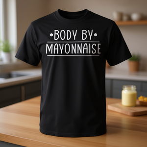 Camiseta promocional Mayo Fan Body by Mayonnaise Quote con diseño inspirador - Product Image 3