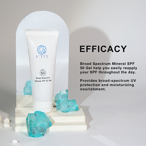 Etiqueta privada Venta al por mayor Cuidado DE LA <span class=keywords><strong>PIEL</strong></span> Hidratante Protección <span class=keywords><strong>solar</strong></span> Black Girl Summer Best Gel Based Sunscreen Gel Spf 50 - Product Image 3