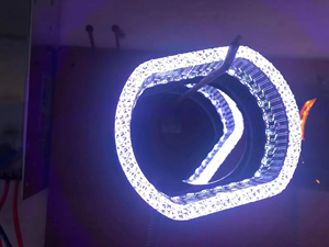 Luce di <span class=keywords><strong>giorno</strong></span> 2.5/3.0 pollici LED Angel Eyes Bi Xenon proiettore fari I6 I7 I8 a caccia di Halo DRL <span class=keywords><strong>auto</strong></span> indicatore di direzione della lampada - Product Image 3