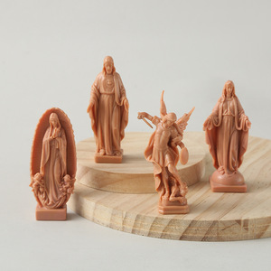 Resin Jesus Virgin Mary Sculpture Family <b>Car</b> <b>Ornaments</b> Saint Tiny Home Decoration Prayer Figure <b>Ornament</b> LCO17 Resin Jesus Virgi - Product Image 5
