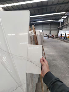 Piedra de Cuarzo Gris Ondulado 5061 Pulido de Lujo GOLDTOP para Mesas de Comedor Modernas, Pisos y Diseños de Paredes Decorativas - Product Image 2