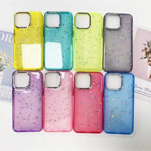 Meilleure vente coque de téléphone à paillettes 3 en 1 en tpu pc pour <span class=keywords><strong>iphone</strong></span> 16 <span class=keywords><strong>pro</strong></span> max coque de téléphone - Product Image 3