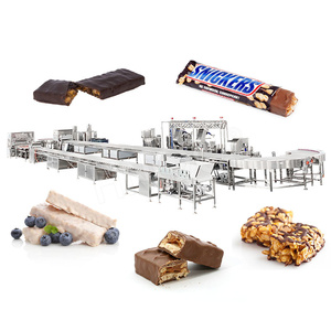 Machine à barres <span class=keywords><strong>de</strong></span> <span class=keywords><strong>beurre</strong></span> <span class=keywords><strong>de</strong></span> <span class=keywords><strong>cacahuète</strong></span> HNOC Ligne <span class=keywords><strong>de</strong></span> production <span class=keywords><strong>de</strong></span> barres chocolatées snacks Machine à barres protéinées - Product Image 1
