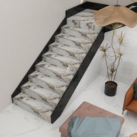 Carreaux de sol en porcelaine imitation marbre antidérapants de haute qualité, modernes et luxueux, 470x1200mm, 47x120cm, pour les escaliers de la maison, Foshan