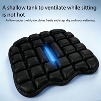 Nouveau coussin de siège massant ergonomique 5D entièrement automatique pour voyage et bureau, anti-hémorroïdes, avec compression par airbag et gonflable