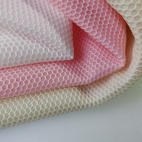 Tissu en maille 100% polyester, double face, extensible, respirant, tricoté en warp 3D, poids moyen, pour chaises de bureau