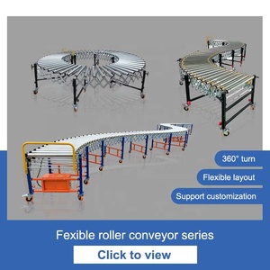 <span class=keywords><strong>180</strong></span> Derece Kavisli Motorlu Rulolu Konveyör, Karbon Çelik Bantlı, Ayarlanabilir Hız, Restoran Kullanımı, Yeni - Product Image 4