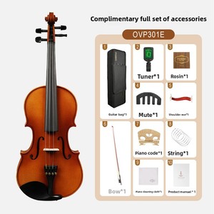 ไวโอล่า OVP301E ยี่ห้อ Phoenix ทำจากไม้เนื้อแข็ง งานแฮนด์เมดสำหรับนักเรียน หน้าไม้สปรูซ คันชักไม้บราซิล ผลิตด้วยมือสำหรับผู้เริ่มต้น - Product Image 5