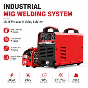 Machine à souder à l'arc numérique 380V 350A NBC350 à double module, soudage sous gaz CO2 et MMA, usage industriel - Product Image 6