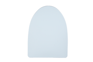 Asiento de Inodoro Ultra Delgado en Forma de D, Color Blanco, con Bisagras de Cierre Lento y Función de Liberación Rápida para un Mantenimiento del Baño sin Interrupciones - Product Image 5