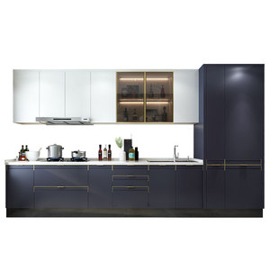 Petite armoire de <span class=keywords><strong>cuisine</strong></span> moderne de luxe, ensemble d'armoires de <span class=keywords><strong>cuisine</strong></span> imprimées en acier inoxydable, grandes armoires simples, île de <span class=keywords><strong>cuisine</strong></span> - Product Image 5