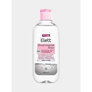 Agua Micelar, Desmaquillante Químico Suave, Limpiador Facial, Limpieza Profunda para el Cuidado de la Piel, ELETT 200 ml - Product Image 1