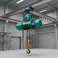Palans de levage électriques en métal neufs, capacité de 10 tonnes, modèle MD, double vitesse, câble métallique, télécommande