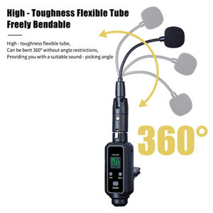 Sistema de Micrófono Inalámbrico para Saxofón Cooyinka, Micrófono de Instrumento con Clip para Saxofón y Trompeta con Transmisión de 30m - Product Image 4