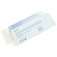 Boîtes d'emballage en carton de papier d'emballage de soins de la peau de bouteilles de cosmétiques à impression personnalisée pour sérums