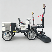 Machine à laser pour le nivellement du béton autopropulsée, niveleuse de sol au laser pour les travaux de pavage en entrepôt