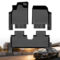 Tapis de sol de voiture 5D toutes saisons 2025 en matériau TPE, y compris les accessoires de coffre pour Ford MUSTANG EV GT