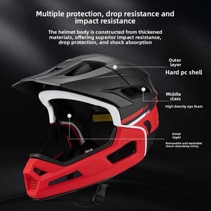 Casco Deportivo Integral Todoterreno de Montaña de Grado Premium 2026, 15 Ventilaciones, Desmontable, Anticaídas, Unisex para Adultos, para Todas las Estaciones - Product Image 2