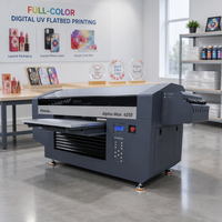Printer UV Flatbed Digital Inkjet A2+ untuk Cetak Casing Ponsel, Botol Lipstik, dan Kerajinan Akrilik