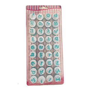Herramientas para hornear Fondant, cortador de galletas con letras en el alfabeto, en oferta, 26 Uds. - Product Image 1