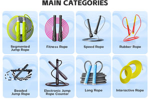 Cuerda de Saltar Profesional Portátil de PVC de 4.5mm y 2.8M para Pérdida de Peso, Equipo de Fitness, Deportes, Gimnasio, Entrenamiento, para Hombres, Mujeres y Niños - Product Image 2