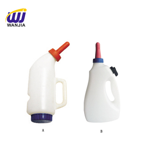 WANJIA Botella de Leche Horizontal de 2L, Pezón de Alimentación de Goma de Gran Capacidad para Vaca, Ganado, Becerro, Oveja, Uso en Granja, Instrumento Veterinario - Product Image 1