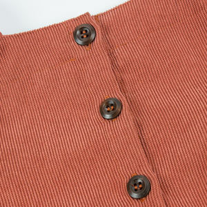 Stile europeo Vintage primavera abbigliamento bambino a manica lunga con bottoni Design abiti per bambini 0-12 mesi per bambino - Product Image 6