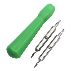 Obeng Bel Pintu dengan 2 Buah Set Mata Obeng T6 T15 Ujung Ganda untuk Penggantian Baterai, Cocok untuk Bel Pintu Video, Bel Pintu Video 2 - Product Image 3