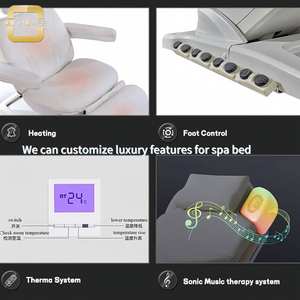 Mesas y camas de masaje de Spa de diseño ergonómico de lujo, Banco de belleza de lujo, silla de salón con Base de fibra de vidrio para salón, Spa, Hotel, piscina - Product Image 3