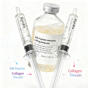 Ampolla Facial Intensiva con Péptidos <span class=keywords><strong>de</strong></span> Seda Coreana, Sérum Potenciador <span class=keywords><strong>de</strong></span> la Piel, Elimina el Acné, Blanquea, Reduce los Poros, Antienvejecimiento - Product Image 2