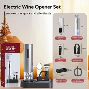 2026 New Arrival Automatic Smart Electric Wine Decanter Pump Dispenser Gifts Set for Home - Product Image 2