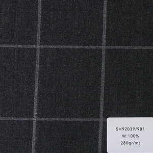 Machine-Washable <strong>Wool</strong> Fabric for Pants Skirts Easy Care Anti-Pilling Colorfast Dye <strong>Boiled</strong> Flannel Twill Style for Boys <strong>Jacket</strong> - Product Image 2
