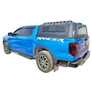 Cubierta enrollable manual impermeable de acero al manganeso 4x4 para camioneta pickup, con cierre, para Navara NP300 Toyota - Product Image 1