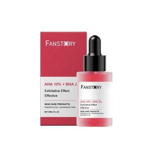 Hot-Selling Privado Personalizado Ácido Salicílico Orgânico Ácido Málico E Esfoliante Reparação Pele Hidratante Soro Facial - Product Image 1