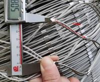 Inox SS 316L Flexibles Edelstahl-Drahtseil Mesh-Kabelnetz Wandt reppe geländer