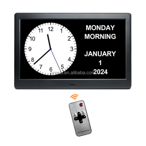 Tự động mờ ánh sáng 10 "Wifi kỹ thuật số lịch ngày mới thông minh dẫn tường mất trí nhớ đồng hồ với Trạm thời tiết - Product Image 5