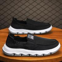 Chaussures en toile pour hommes de haute qualité, respirantes, décontractées, douces, confortables, élégantes, style sport, pour la marche