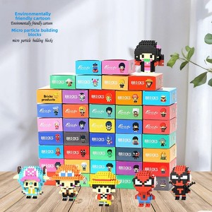 Figuras Miniatura de Personajes de <span class=keywords><strong>Anime</strong></span> en Oferta, Bloques de Construcción de Micropartículas de Diamante, Modelo de Dibujos Animados, Juguetes de Ladrillos para Armar - Product Image 5