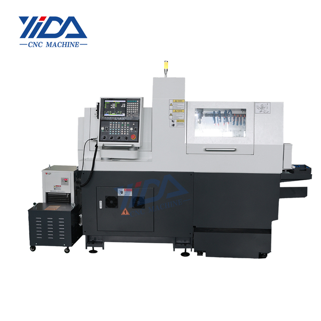 High Precision Small CNC Lathe Machine SL205 CNC Lathe for Metal FANUC System Swiss Type CNC Lathe