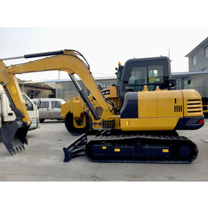 XE80C PRO Pelle hydraulique de 8 tonnes avec godet inclinable et ripper pour le développement agricole, l'entretien routier et les travaux d'infrastructure - Product Image 3
