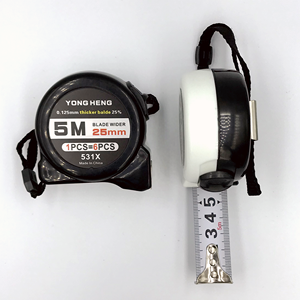 Personnaliser le mètre ruban à mesurer en acier d'usine en gros commun/magnétique 3M /5M/7.5M/10M caoutchouc plastique enduit aimant <span class=keywords><strong>Metro</strong></span> 5m - Product Image 6