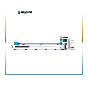 Favorable 6M 9M 12M Tm500 6Kw Tube Cnc Laser Cutting Machine Pipe Laser Cutter Tube Metal Laser With Long-Term Technical Support