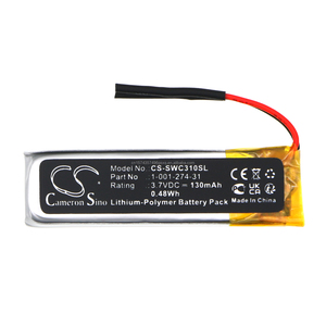Batterie pour <span class=keywords><strong>Sony</strong></span> WI-C200, WI-C300, WI-C310, WI-C400, WI-<span class=keywords><strong>C500</strong></span>, WI-C600N 274 - Product Image 3