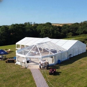 2024 mới lớn khung nhôm 15x20m 15x30m Lều đám cưới sang trọng ngoài trời xiếc marquee lều cho các sự kiện bên bán - Product Image 2