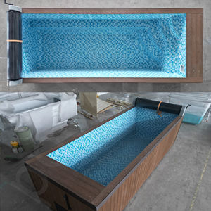 Piscina de fibra de vidrio de 20 pies x 40 pies, pequeña piscina contenedor, piscinas sobre el suelo, piscina de inmersión fría. - Product Image 5