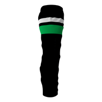Pantalon de hockey sur glace noir haut de gamme personnalisé pour entreprise OEM ODM, impression par sublimation, pantalon de hockey à roulettes pour hommes adultes KM21