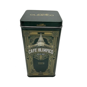 Lớn Và Cao Tứ Phương Tinplate Kim Loại Hộp Quà Tặng Để Giữ Bột Rắn Kim Loại Lớn Hình Vuông Lon - Product Image 6